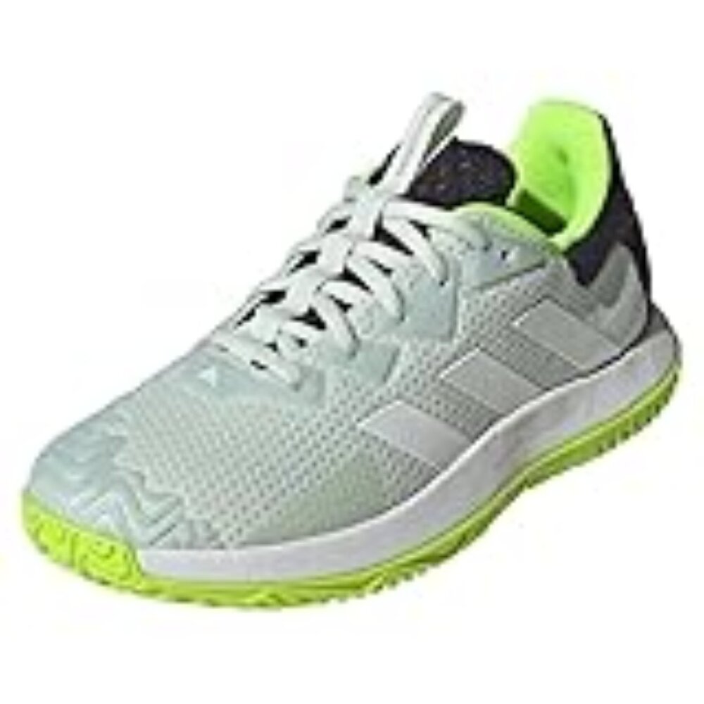 Adidas SoleMatch Tennis Shoe (Men's: Crystal Jade/White/Lucid Lemon) - Sz 13